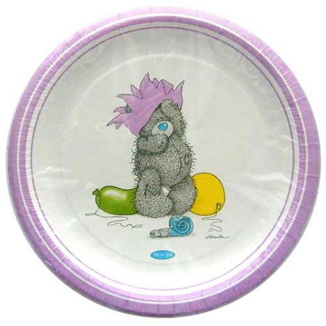 Me to You Bear Plates Pack of 8 £1.19